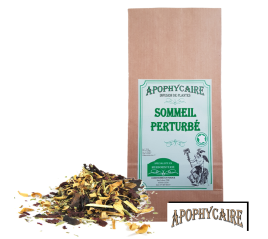 Sommeil perturbé, tisane de plantes - Apophycaire