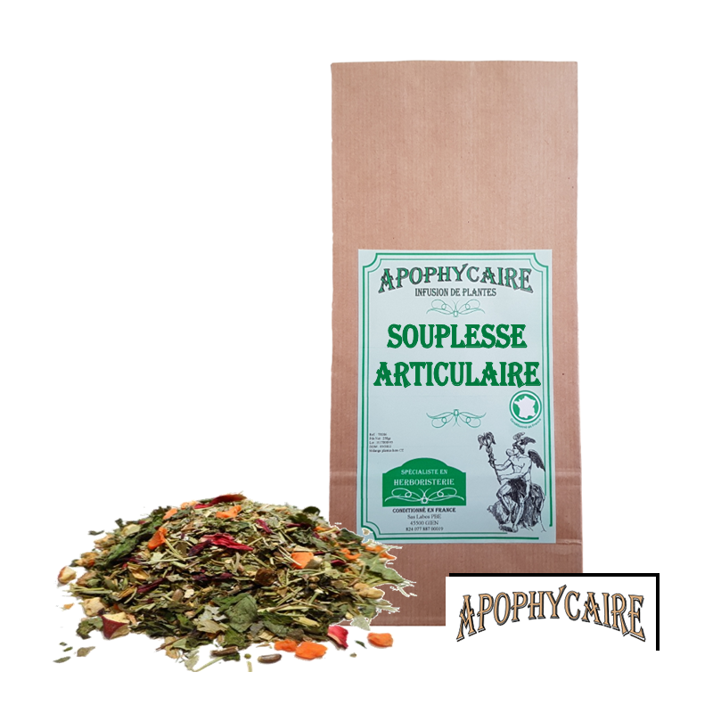 Souplesse articulaire, tisane de plantes - Apophycaire