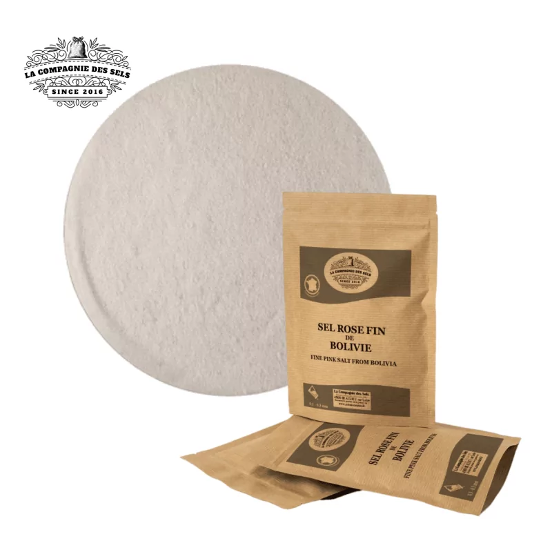 Sal rosa fina de Bolivia - La Compagnie des Sels