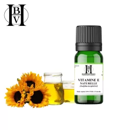huile Vitamine E naturelle (d-alpha-tocophérol) base tournesol  - HBV Huiles et Beurres