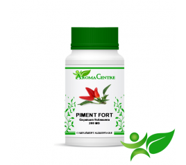 Piment Fort - Fruit, gélule (Capsicum frutescens) 300mg - Aroma Centre