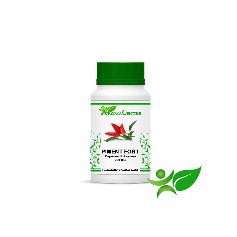 Piment Fort - Fruit, gélule (Capsicum frutescens) 300mg - Aroma Centre