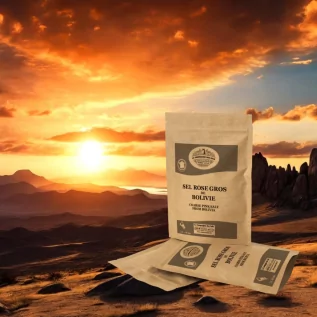 Grobes rosa Salz aus Bolivien – The Salt Company