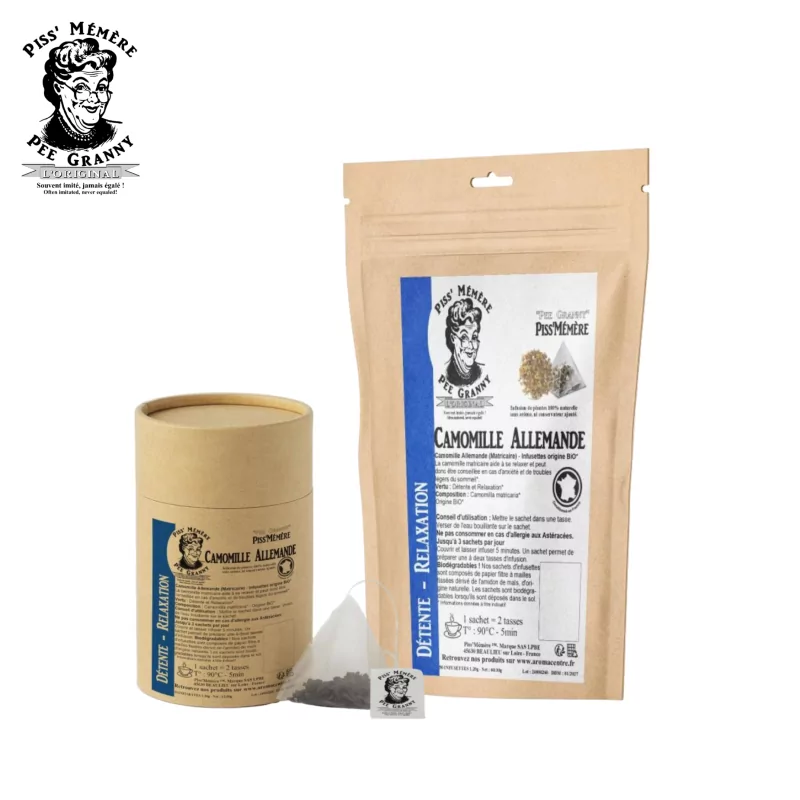 German Chamomile Tea Bags - Piss'Mémère