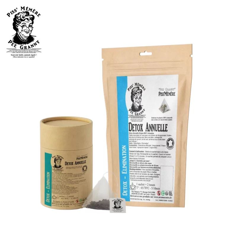 Détox annuelle Infusettes - Piss'Mémère