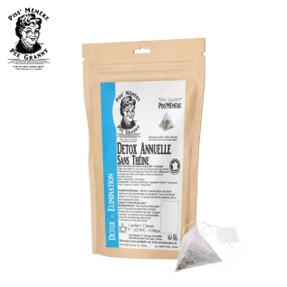 Detox anual sin teína Bolsitas de Té de Origen Bio* - Piss'Mémère | Infusión biodegradable