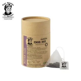 Bolsitas de té de frutos de hinojo dulce Origen orgánico* - Piss'Mémère | Infusión biodegradable