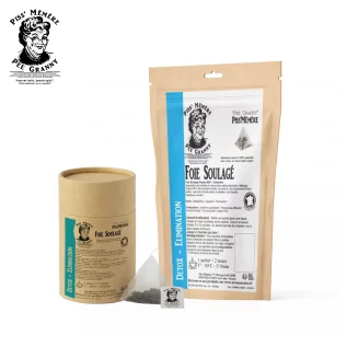 Bolsitas de té de origen orgánico para aliviar el hígado* - Piss'Mémère | Infusión biodegradable