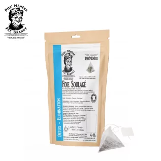 Bolsitas de té de origen orgánico para aliviar el hígado* - Piss'Mémère | Infusión biodegradable