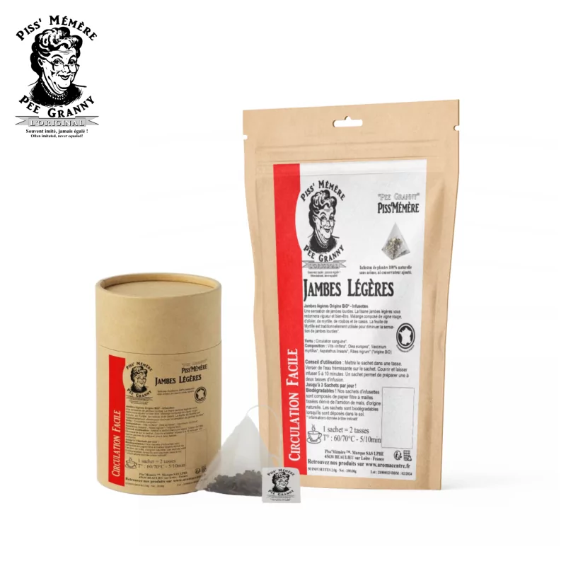 Jambes légères Infusettes - Piss'Mémère