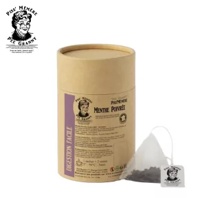 Peppermint Tea Bags Organic Origin* - Piss'Mémère | Biodegradable Infusion