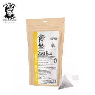 Blue Orange Infusettes Origine BiO* - Piss'Mémère | Biodegradable Infusion