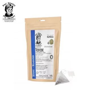 Verbena from France Organic Origin Tea Bags* - Piss'Mémère | Biodegradable Infusion