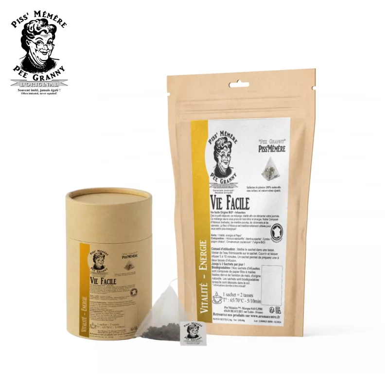 Easy Life Organic Origin Tea Bags* - Piss'Mémère