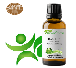 Basilic Absolue (diluée), Ocimum basilicum - Aroma Centre