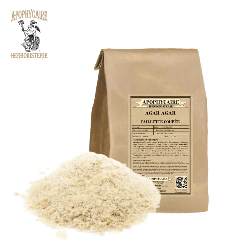 Agar agar paillette (Gelidium ssp) - Apophycaire