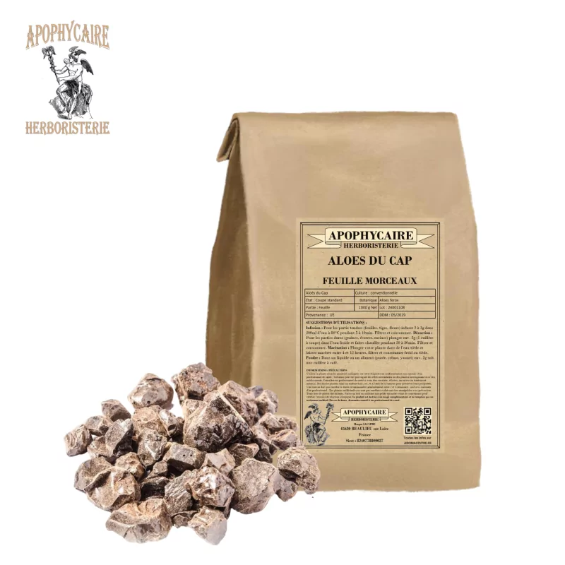 Güney Afrika Aloe parçaları (Aloe ferox) - Apophycaire Güney Afrika Aloe parçaları (Aloe ferox) - Apophycaire