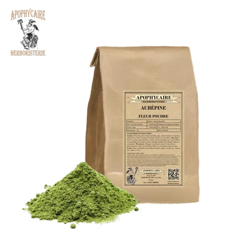 Hawthorn flower powder (Crataegus laevigata monogyna) - Apophycaire