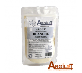 Argile Blanche Française poudre - Argilot 