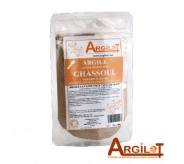 Argile Ghassoul (Rhassoul) Marocaine poudre  - Argilot 