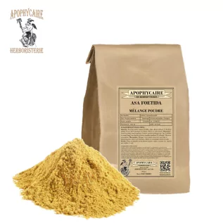 Goma de asa foetida y polvo de semillas (Mezcla) - Boticario