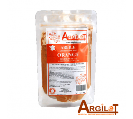 Argile Orange Française poudre - Argilot 
