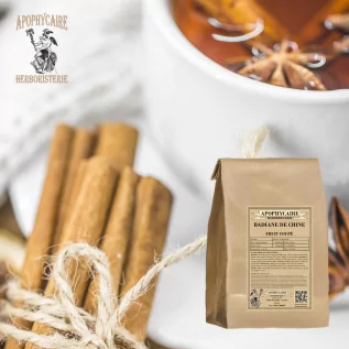 Fruto cortado de anís estrellado (Illicium verum) - Apophycaire