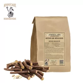 Regaliz natural en rama (Glycyrrhiza glabra) - Apophycaire