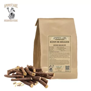 Bâton Réglisse naturelle (Glycyrrhiza glabra) - Apophycaire