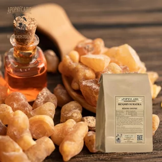 Resina de benjuí de Sumatra, perfume natural y purificador.