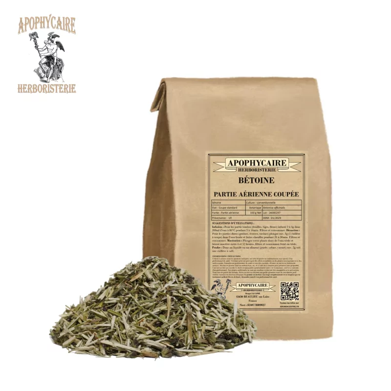 Betony, cut aerial part (Betonica officinalis) - Apophycaire Betony, cut aerial part (Betonica officinalis) - Apophycaire