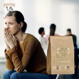 Kornblume mit weißen Blütenblättern (Centaurea cyanus) - Apophycaire