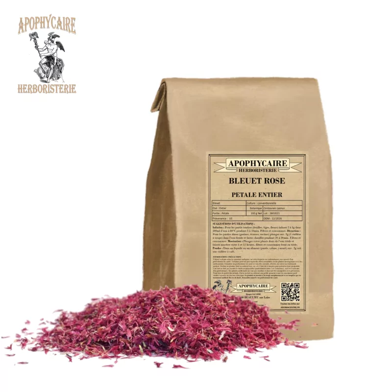 Aciano de pétalos rosados (Centaurea cyanus) - Apophycaire Aciano de pétalos rosados (Centaurea cyanus) - Apophycaire