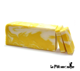 Savon SAF Citron à l'huile d'Olive - Le P'tit Savonnier ™ env. 80g