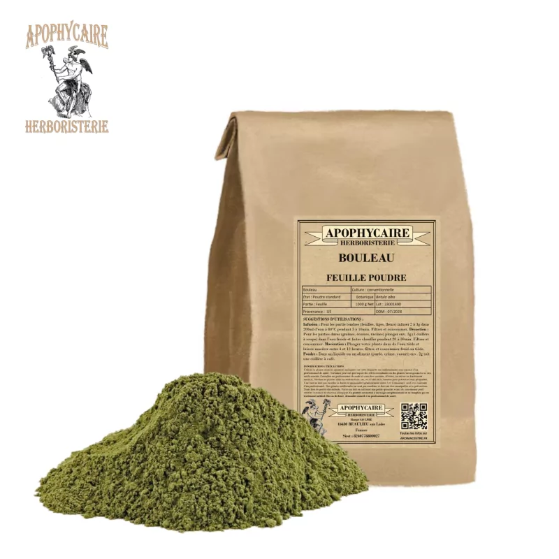 Birch leaf powder (Betula alba) - Apophycaire