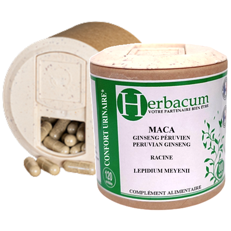 Maca - Racine, gélule (Lepidium meyenii) 300mg - Herbacum™