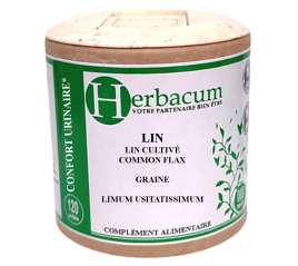 Herbacum™ Lin - Graine, gélule (Linum usitatissimum) 270mg
