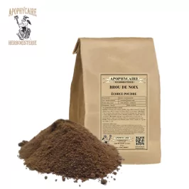 Cáscara de nuez en polvo (Juglans regia) - Apophycaire