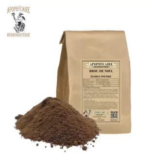 Ceviz kabuğu meyve kabuğu tozu (Juglans regia) - Apophycaire