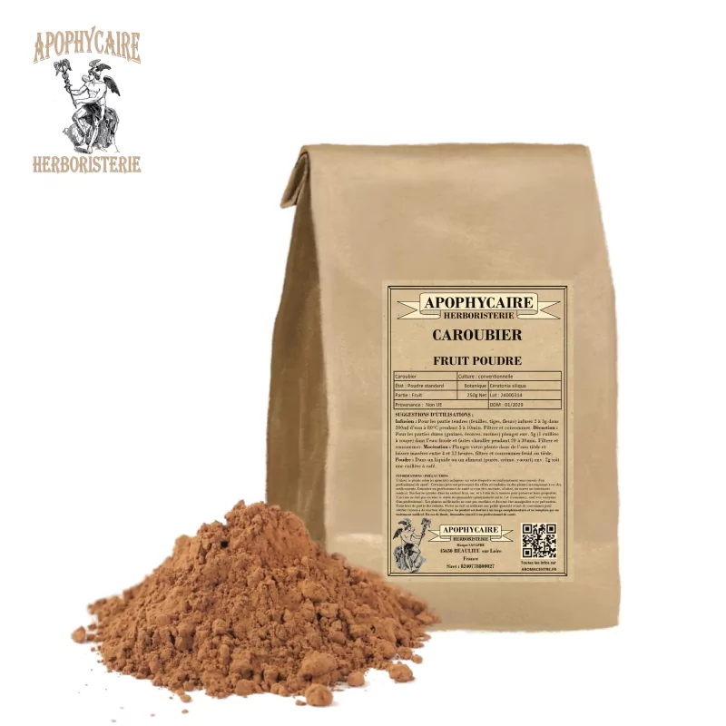 Carob fruit powder (Ceratonia siliqua) - Apophycaire