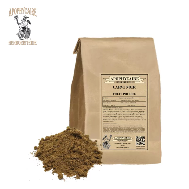 Black caraway fruit powder (Carum carvi nigrum) - Apophycaire