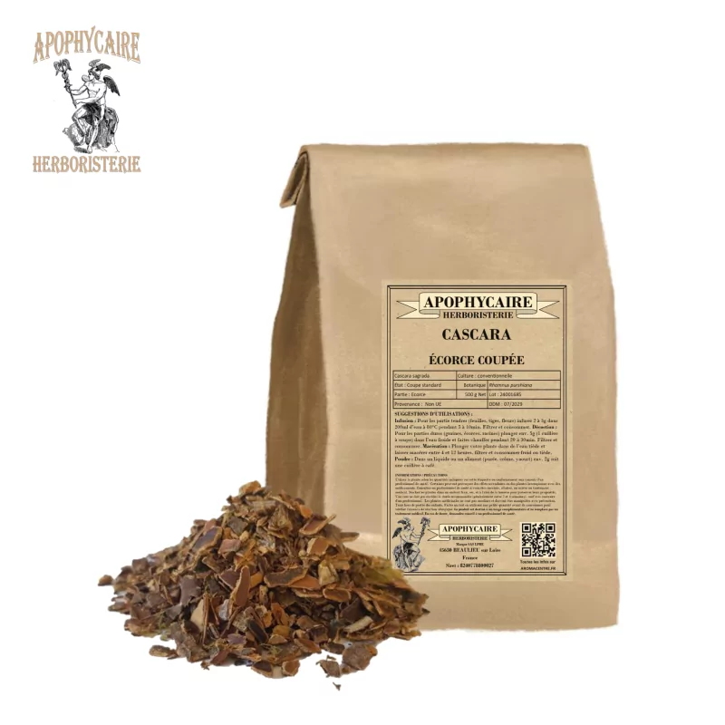 Cascara Sagrada geschnittene Rinde (Rhamnus purshiana) – Apophycaire