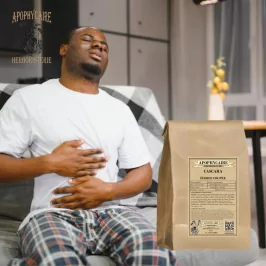 Corteza de cáscara sagrada cortada (Rhamnus purshiana) - Apophycaire