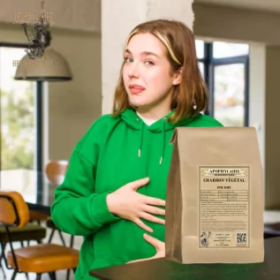 Vegetable charcoal powder (Carbo vegetabilis) - Apophycaire