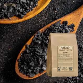 Vegetable charcoal powder (Carbo vegetabilis) - Apophycaire