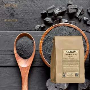 Activated vegetable charcoal (Carbo vegetabilis) - Apophycaire