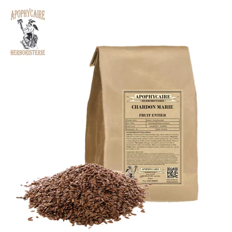 Milk thistle whole fruit (Silybum marianum) - Apothecary Milk thistle whole fruit (Silybum marianum) - Apothecary