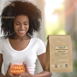 Geschnittenes Rhizom der Quecke (Agropyrum repens) - Apophycaire