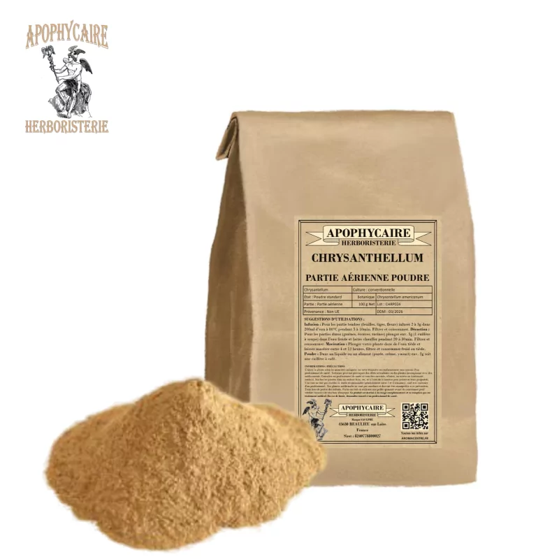 Chrysanthellum aerial part powder (Chrysanthellum americanum) - Apophycaire Chrysanthellum aerial part powder (Chrysanthellum americanum) - Apophycaire