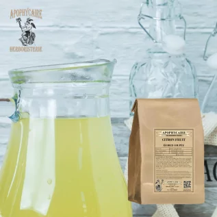 Cáscara de fruta de limón cortada – Citrus limonum | Apophycarius